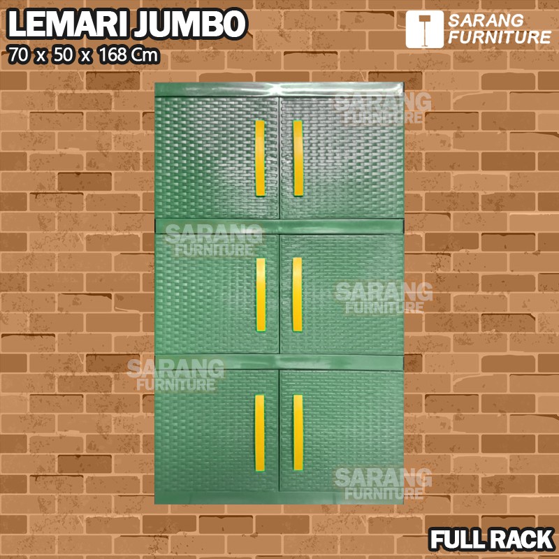 JUMBO! LEMARI PAKAIAN PLASTIK 3 SUSUN LEMARI PLASTIK MY TOP LEMARI PINTU JUMBO LEMARI LEMARI PAKAIAN MURAH