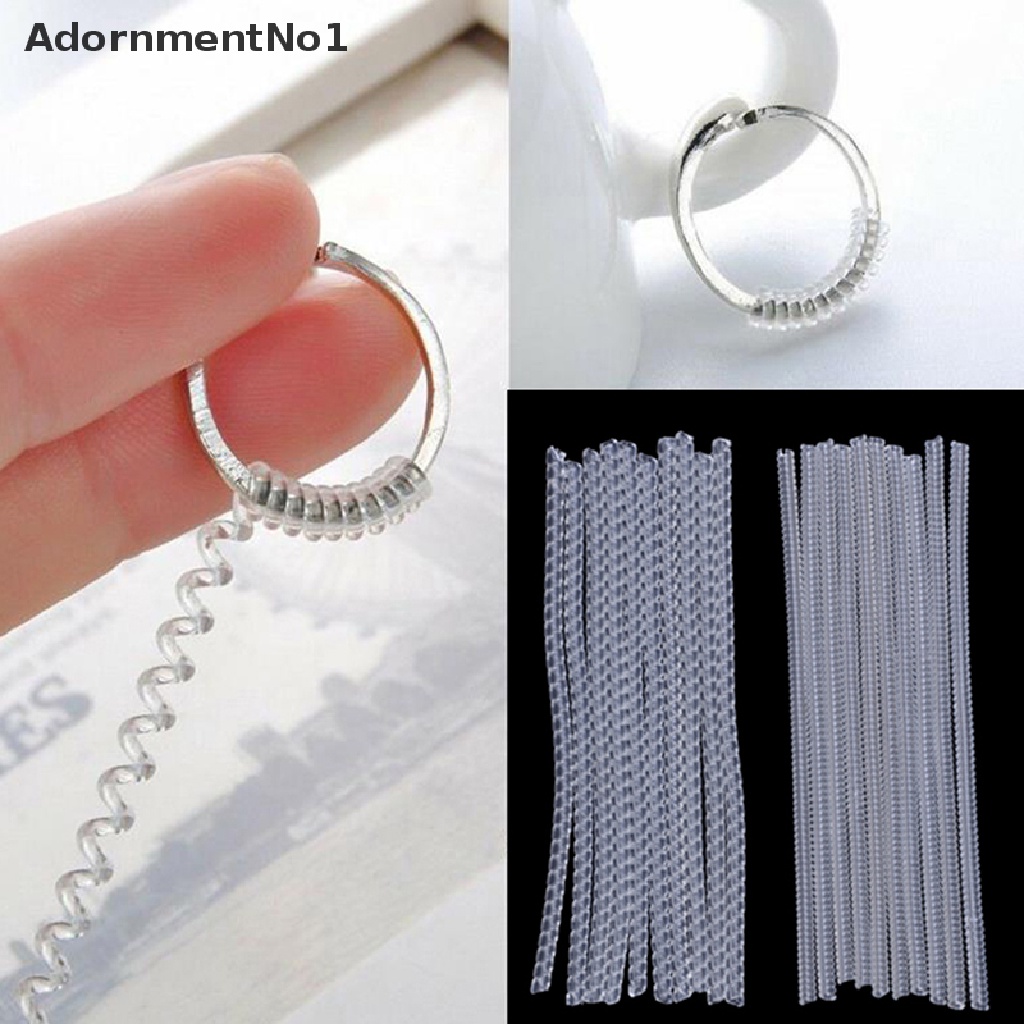 (AdornmentNo1) 10pcs / Set Adjuster / Pengencang / Pengecil Ukuran Cincin