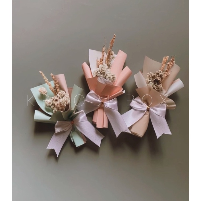 Tambahan Mini Bouquet / Bunga Mini | Hadiah Pacar | Bunga | Mini Bunga [[ Kenobi Box ]]