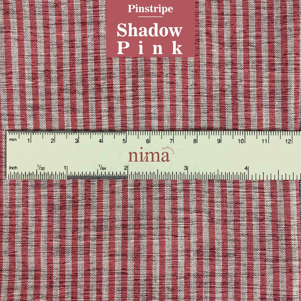 1/2 meter Kain Katun Jepang Salur Premium (lebar 150cm)
