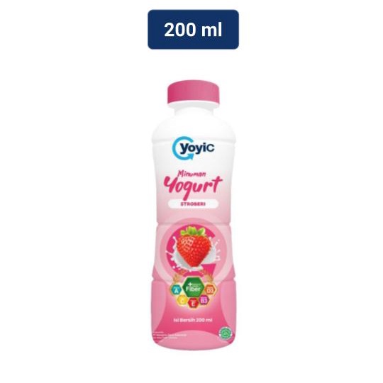 YoyiC Yogurt Drink Strawberry 200 ml
