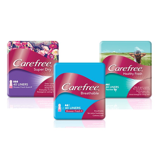 Carefree Panty Liners