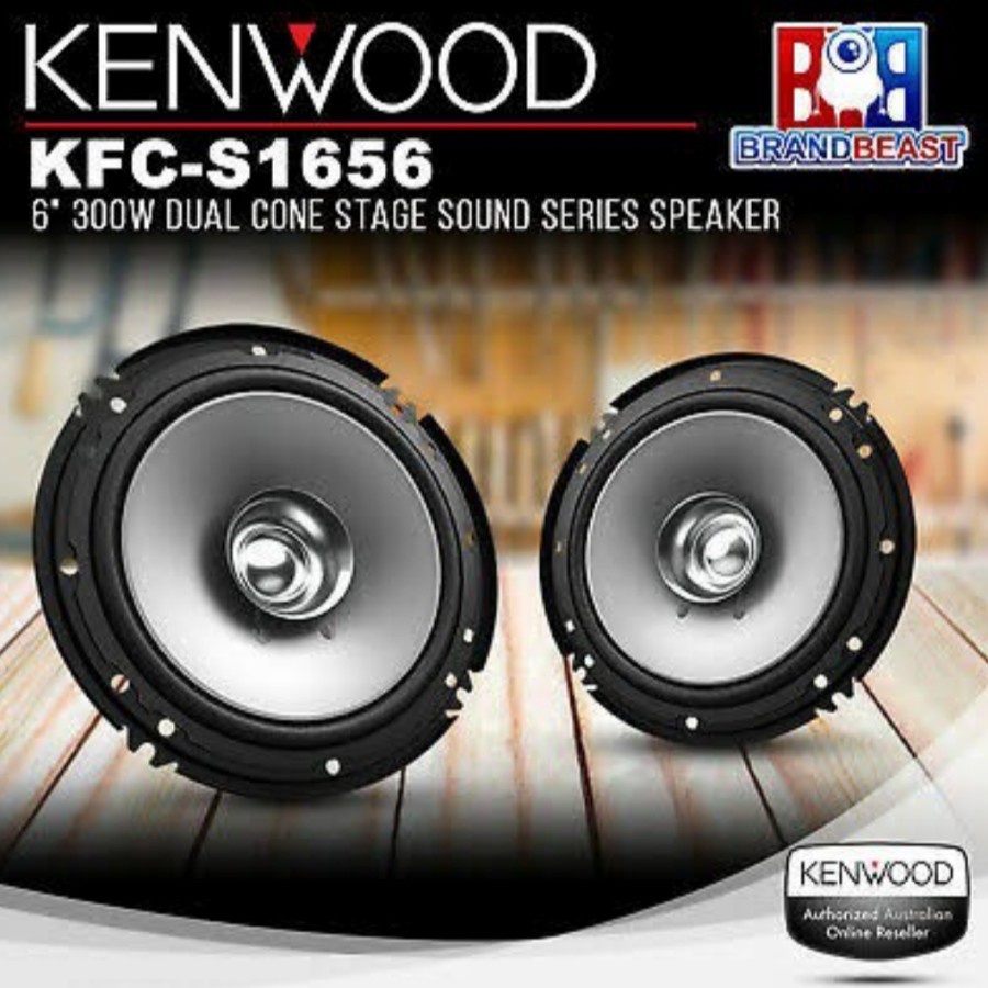 Speaker Kenwood KFC S1656G / Speaker Coaxial Kenwood 6 Inch