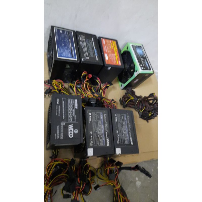 Power supply 500 Watt pure 6 pin power ex korea