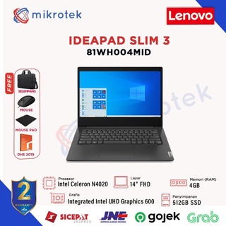 Lenovo IdeaPad Slim 3 CELERON N4020 4GB 512 SSD OHS 81WH004MID 4MID