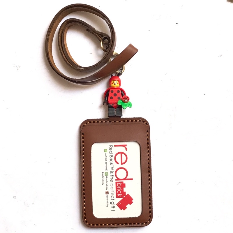 

LEGO Ladybug Name Tag Genuine Leather