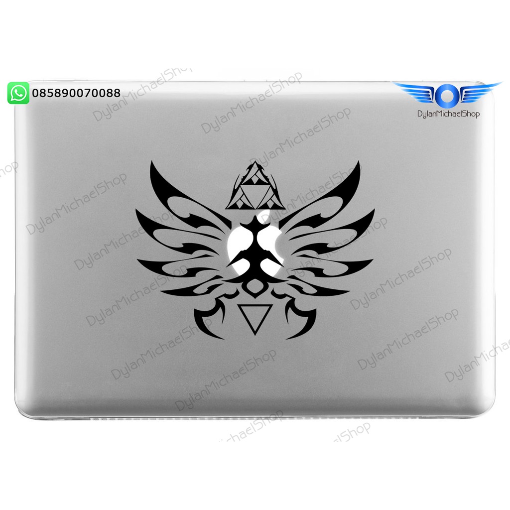 Garskin laptop Stiker Legend of Zelda Tri Force Crest Variant Sticker