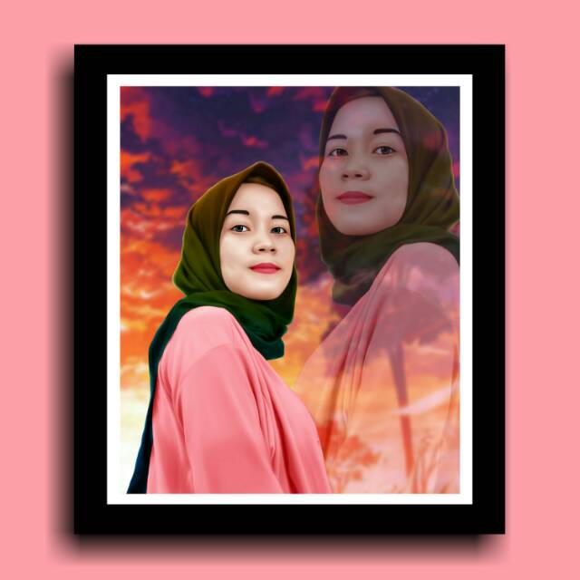

Kado ulang tahun kado kekinian kado unik smudge painthing