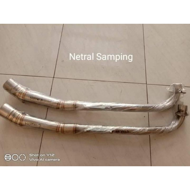 leher/ pipa knalpot for bebek .. c70.grand.pitung dll