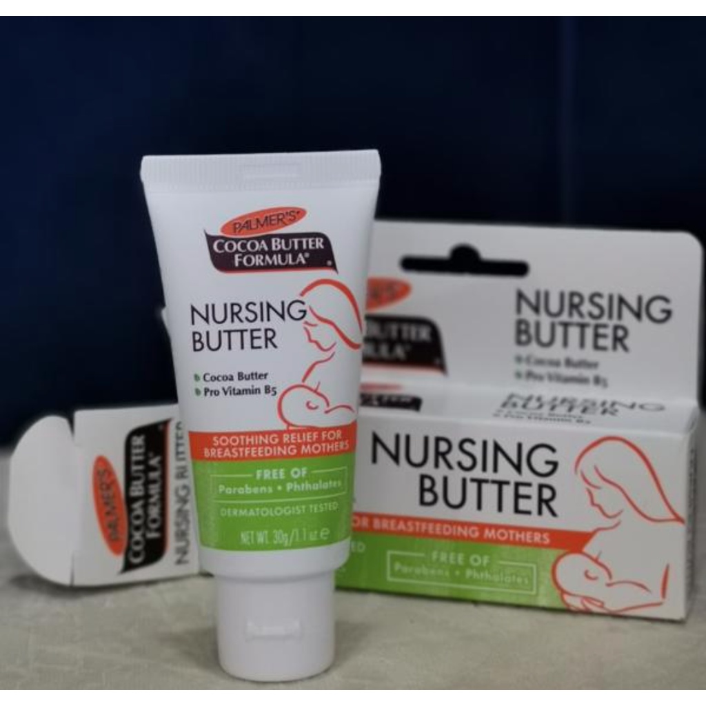 Palmers Cocoa Butter Formula Nursing Butter 30gr For Breastfeeding Mother Krem Pelembab Puting Ibu Hamil Menyusui Cegah Lecet Luka Iritasi Kulit ORI USA