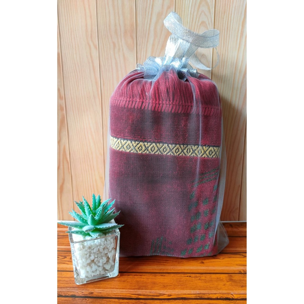 Kantong Tile 20x30cm Sarung Tas Serut Souvenir Sajadah Sedang