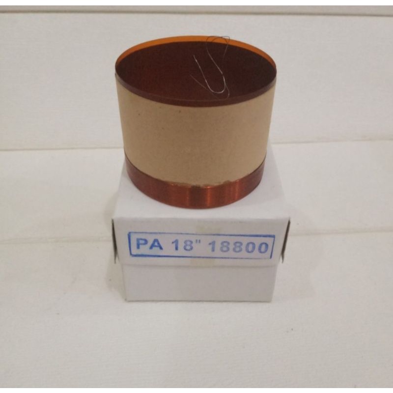 Soul spool voice coil Speaker 18 inch PA-18800 ukuran 76mm