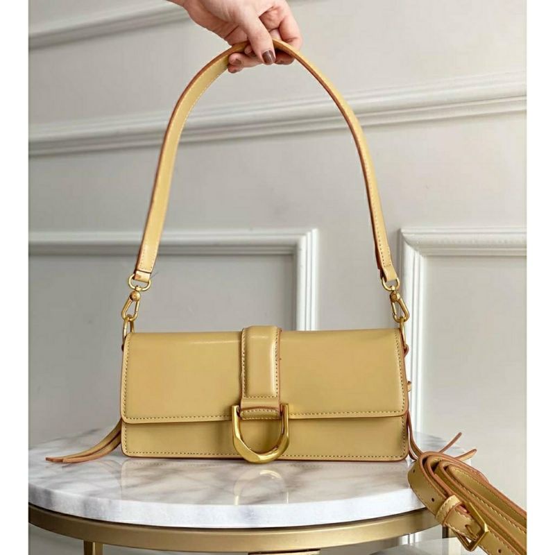 CK Metallic Buckle Shoulder Bag Tas CK Metallic