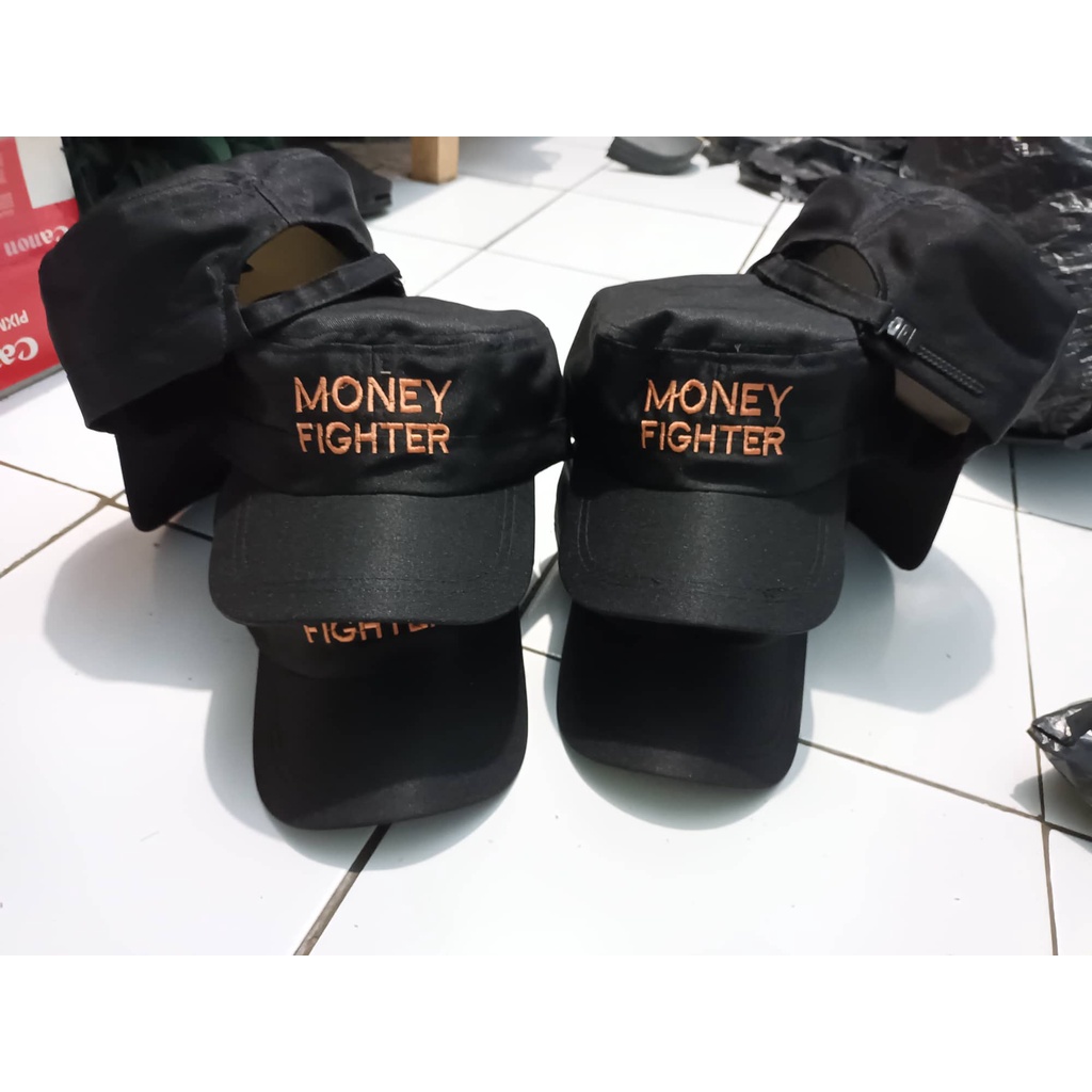 Topi Komando Pejuang Rupiah Topi Komando  Money Fighter Topi Terlaris Pejuang Cuan