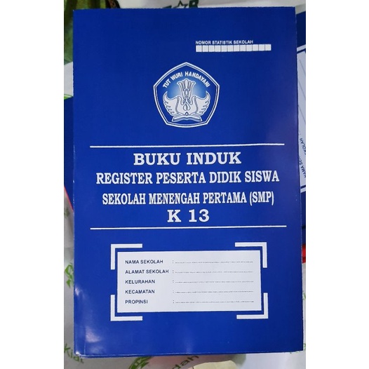 

Buku Induk/Register Peserta Didik SMP K.13