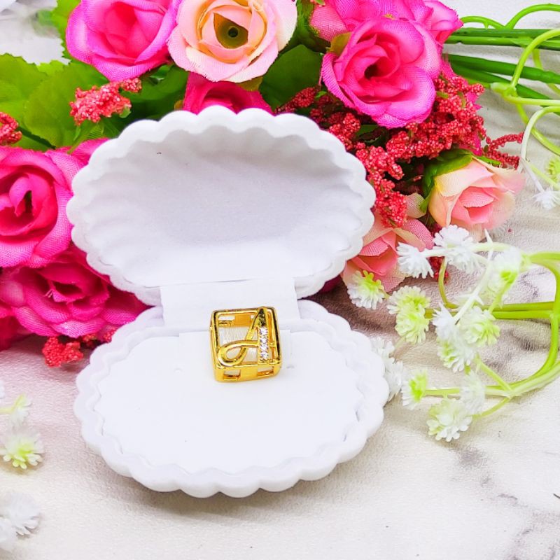 Fourfashion Liontin/Charm Huruf Latin xuping Gelang Rantai/Sabuk/Jam Titanium