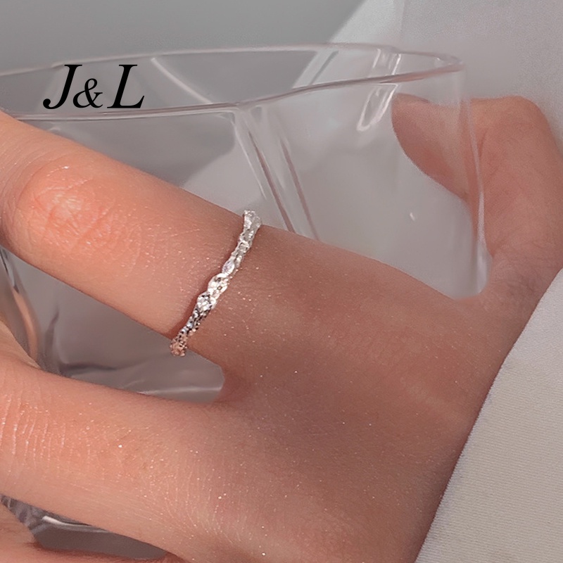 Simple Women Jewelry Branch Texture Finger Ring