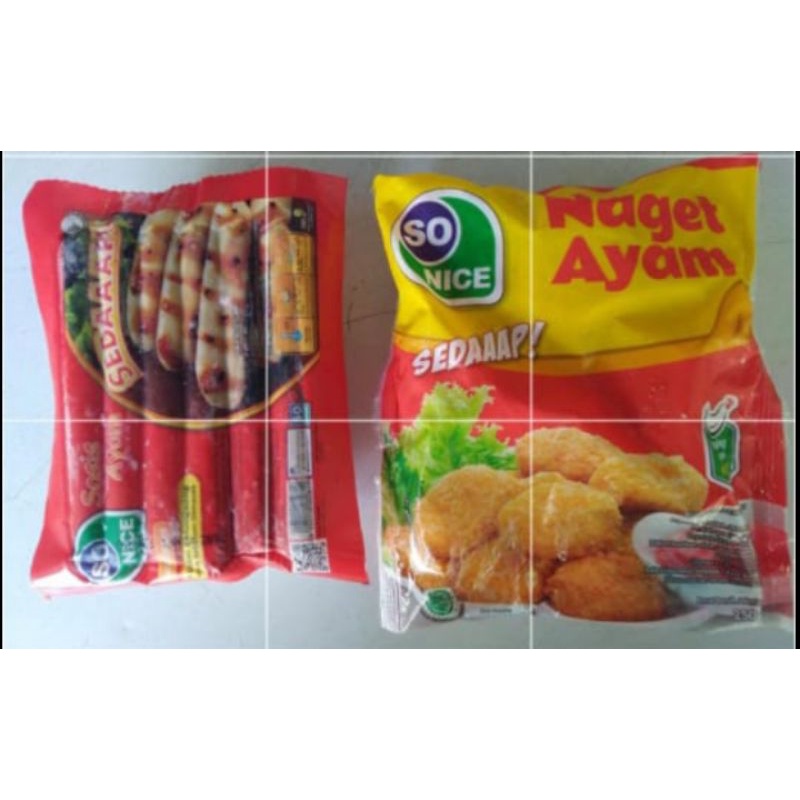 

so nice paket naget dan sosis