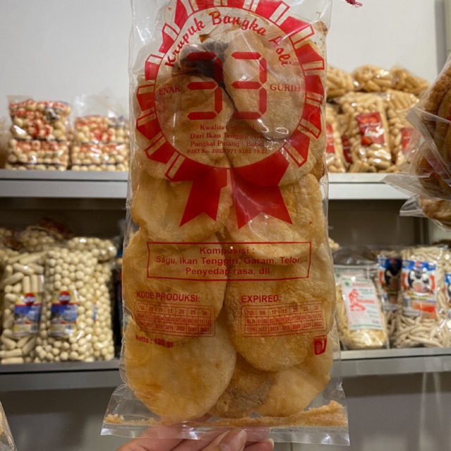 

Yang Lagi Viral Kemplang Panggang Bangka Cap 33 - Besar - Snack Bangka - Cemilan Bangka - Makanan