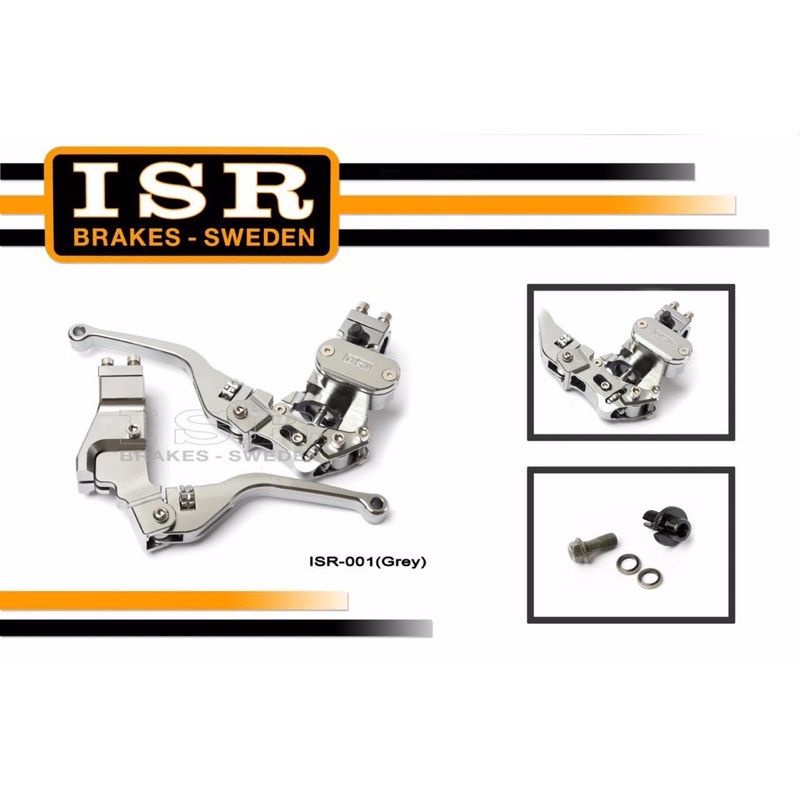 MASTER REM ISR 1 TABUNG SET KIRI KANAN WARNA GRAY