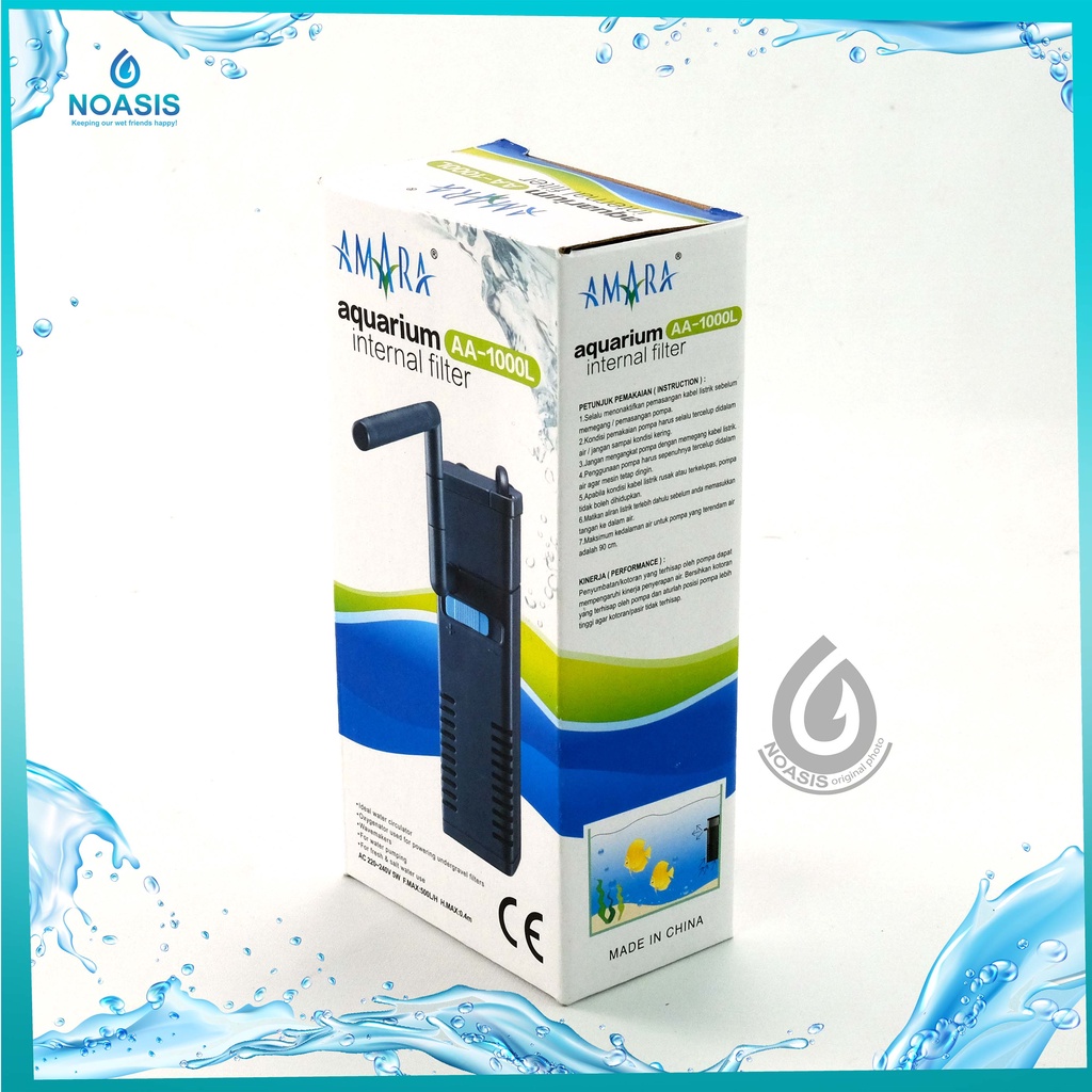 AQUARIUM INTERNAL FILTER AMARA AA 1000 L AQUASCAPE AA1000L AKUARIUM