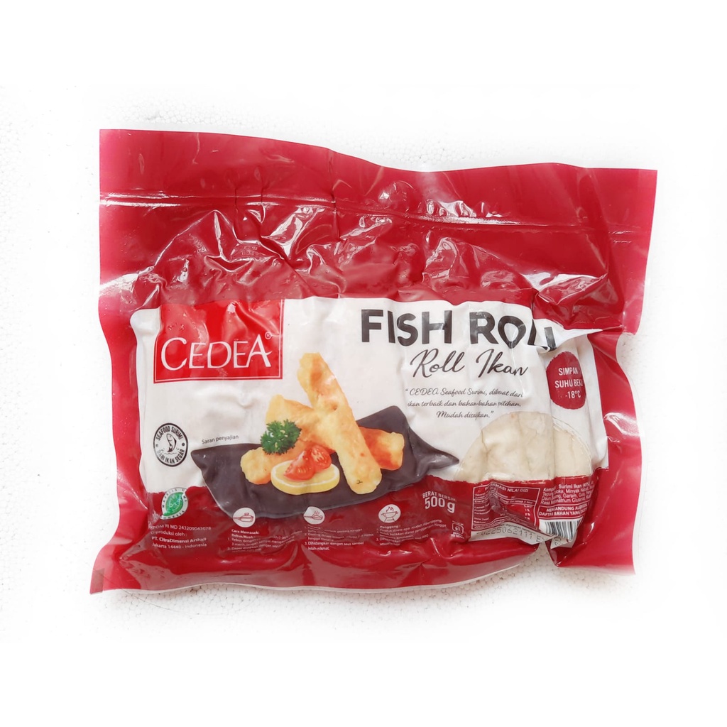 

CEDEA Fish Roll Ikan Ori 500 gram gr