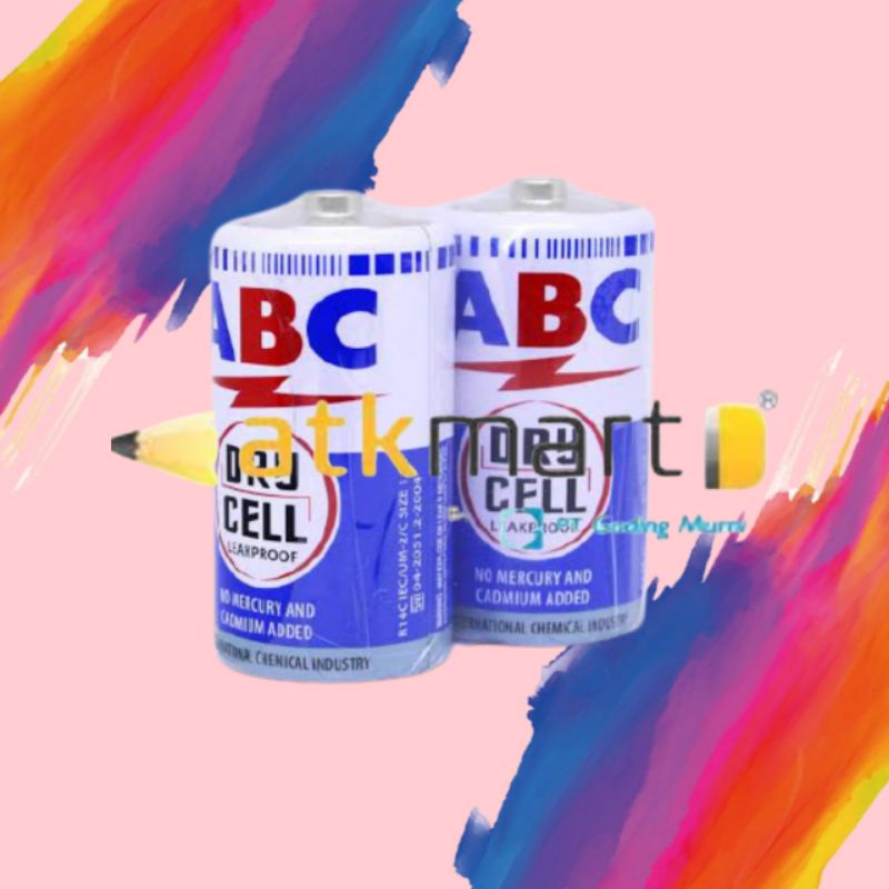 ABC BATERAI BIRU SEDANG R14