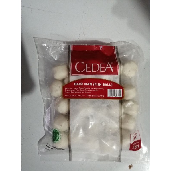 

cedea bakso ikan 500gr
