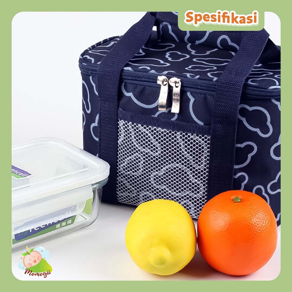 MOMOGII Cooler Bag ASI Thermal Insulated FREE ICE GELL