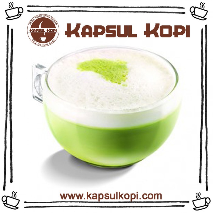 

Green Tea Latte Kapsul Kopi Nescafe Dolce Gusto NDG Coffee Capsule