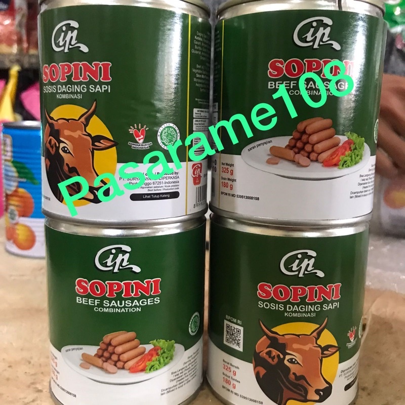 Sopini Sosis Daging Sapi 325 g