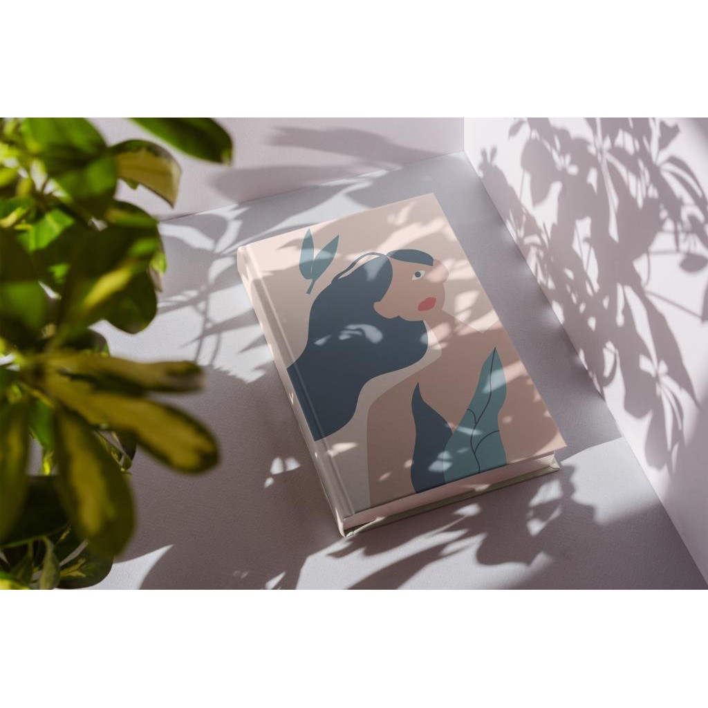 

GARANSI! BISA CUSTOM NAMA - NOTEBOOK A5 HARDCOVER ABSTRACT EARTH-TONE ART COLLECTION