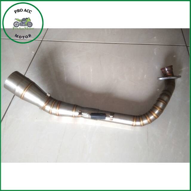 Pipa leheran Full stainless beat vario aerox Nmax mio dlm