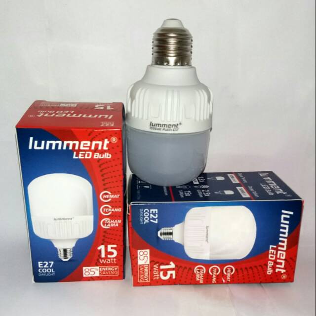 LAMPU HEMAT RUMAH LED BULD LUMMENT 15W TERANG DAN TAHAN LAMA