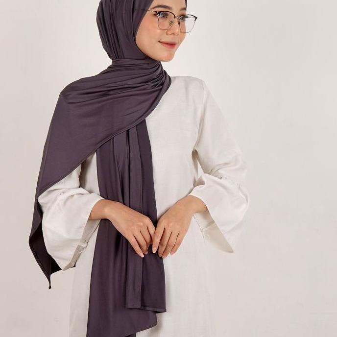 ▲ Pashmina Instan Jersey New Normal Series | Pashmina Lubang Telinga ✤