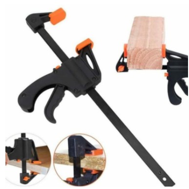 Clamp Penjepit kayu Quick Release Clamp 4-12 Inci Klem Penjepit Kayu Wood Working Tools