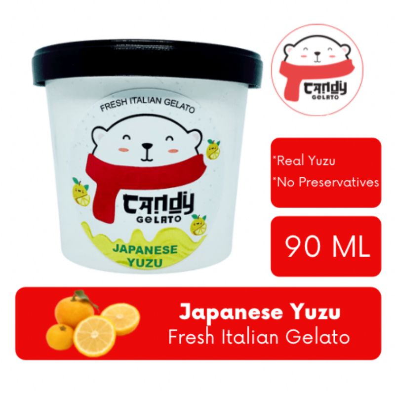 

Japanese Yuzu Ice Cream Gelato