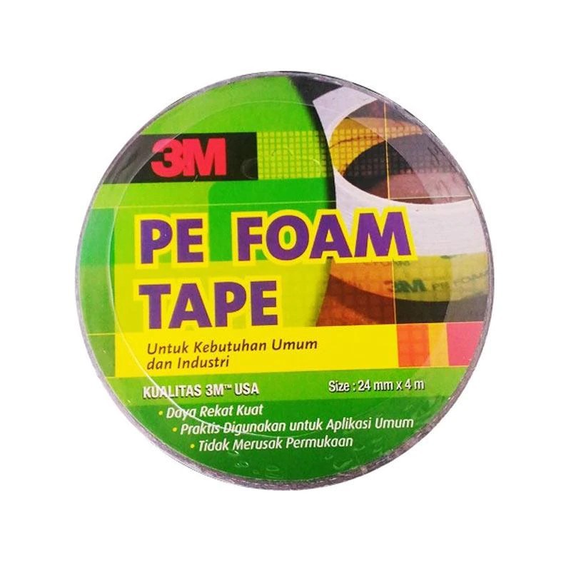 

DOUBLE TAPE BUSA 3M Pe Foam Tape 24mm x 4M ORIGINAL