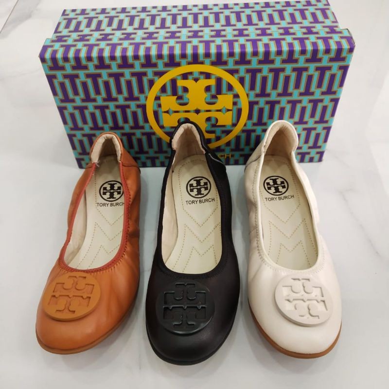 Sepatu Tory Burch Flat Premium New Quality original