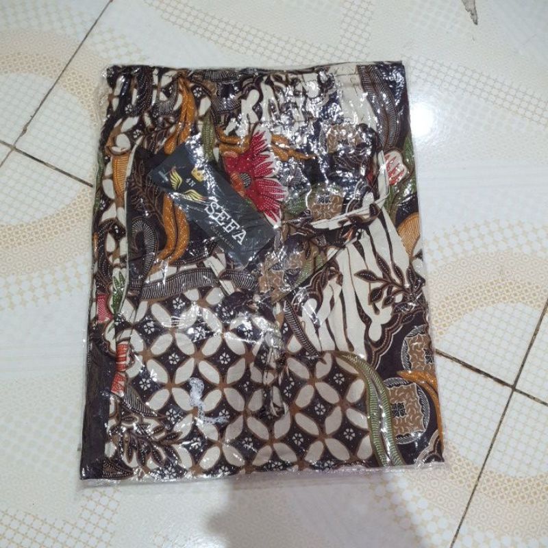 Celana Kulot Batik Dan Bunga / Pendek 7/8 Dewasa Fit to L s/d XL Bahan Katun Stretch-Motif 18