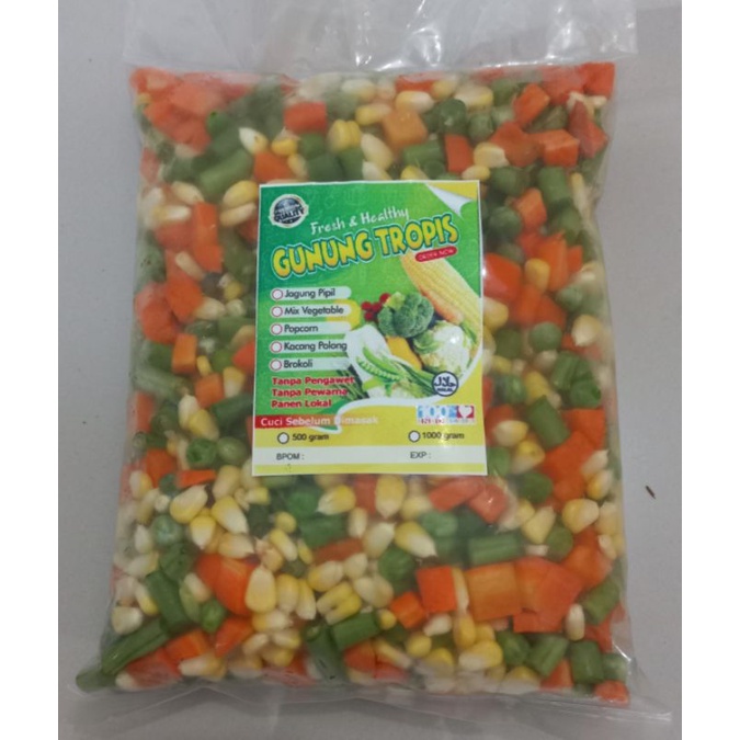 

mix vegetable 1 kg