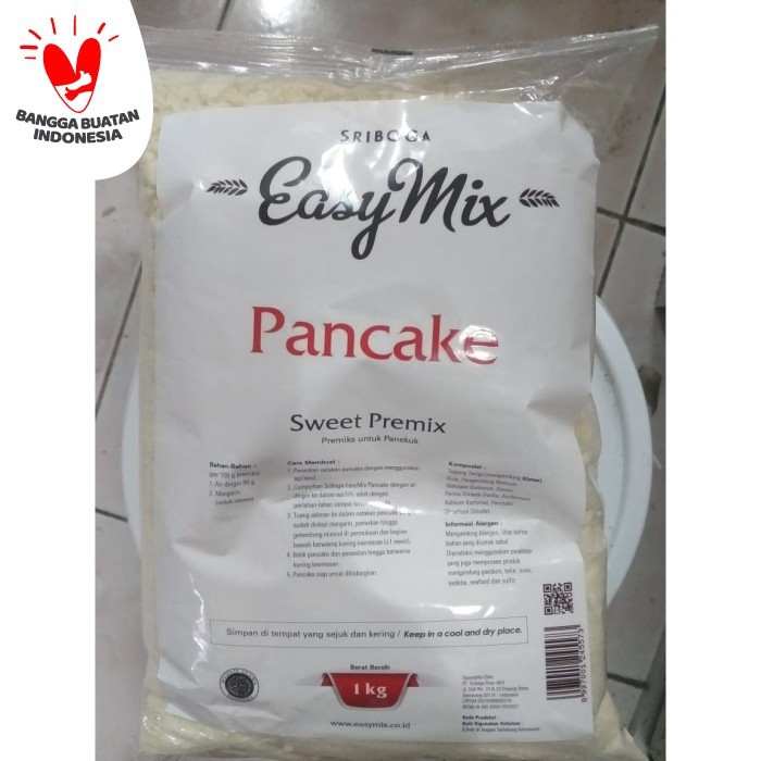 

sriboga easymix pancake 1kg tepung premix