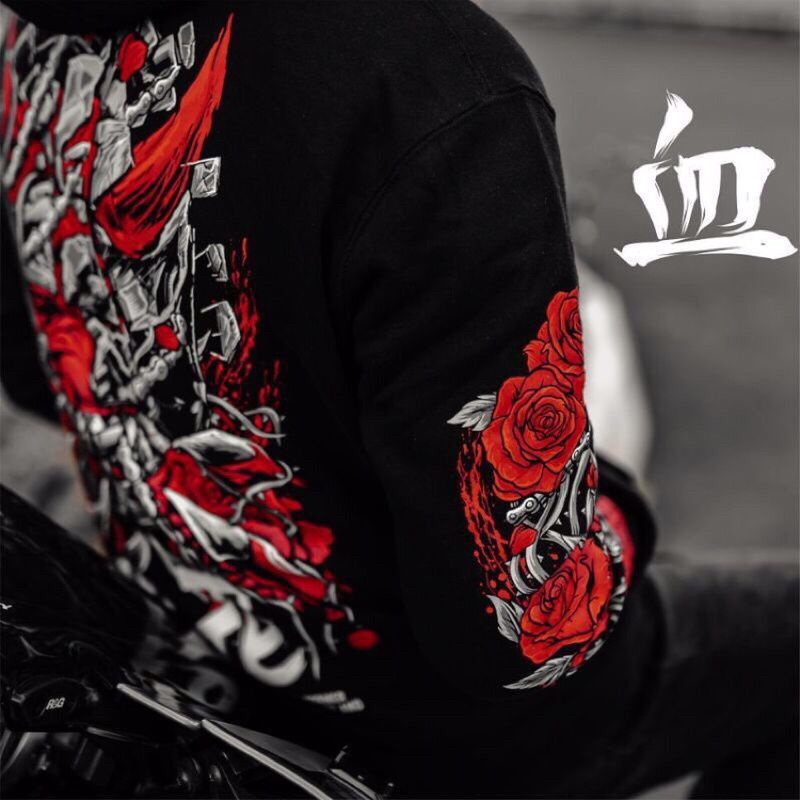 Sweater Hoodie Prostreet Bloods Flower V2 Sweater Hoodie Jumper Prostreet Sunmori Premium