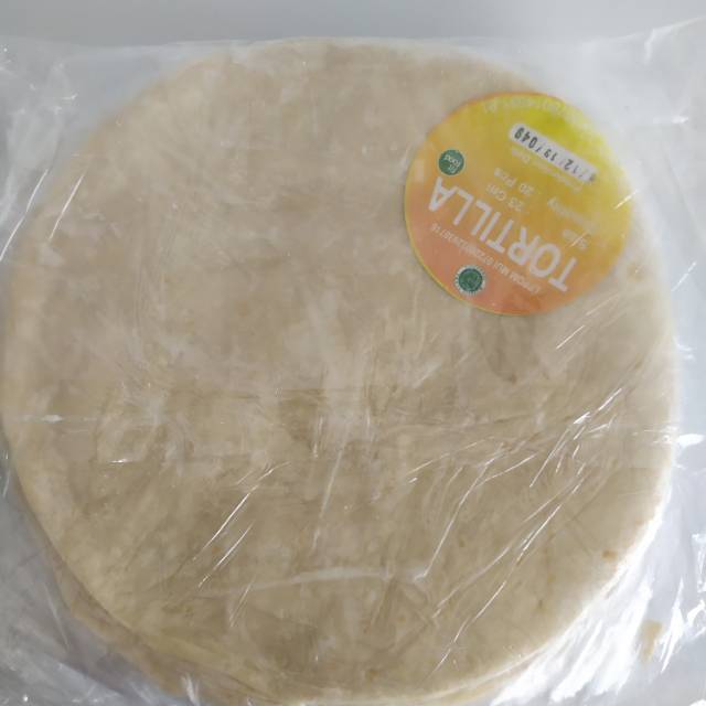 

Tortilla medium ukuran 23cm isi 20pcs crispy