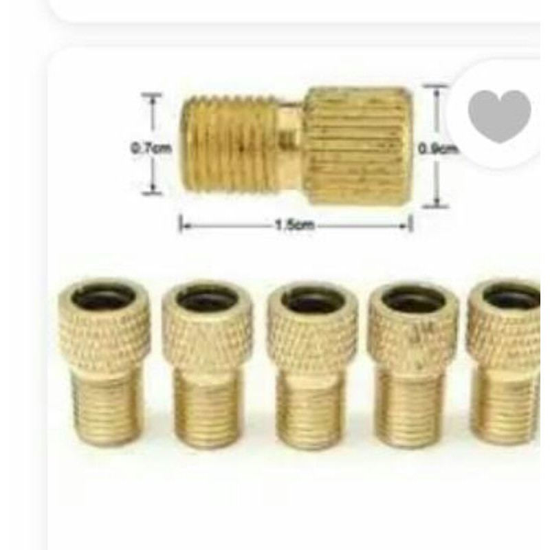 Adaptor pompa pentil presta