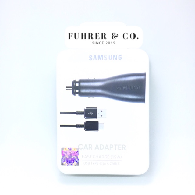 Car Charger Mobil Samsung Galaxy S8 S9 Note 8 Note 9 Fast Charging Usb Micro C Original