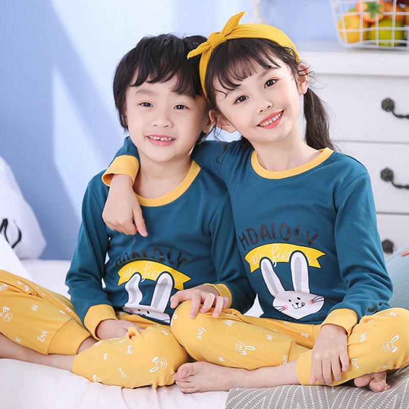 BAJU TIDUR ANAK ANAK BERGAMBAR LENGAN PANJANG UMUR 1-10 TAHUN