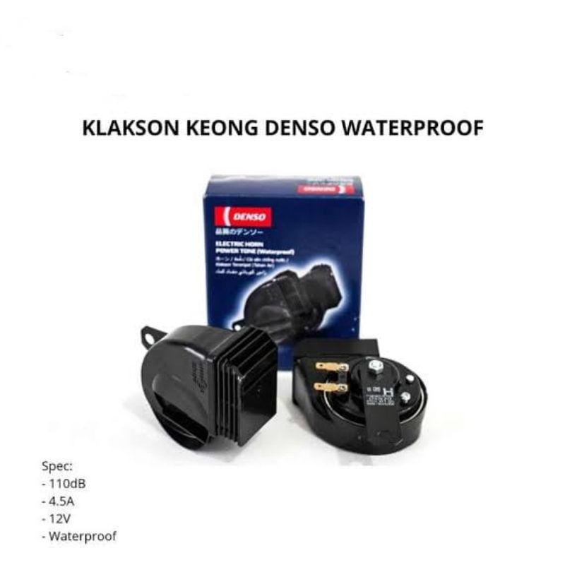 Klakson Denso Keong Double Isi 2pcs