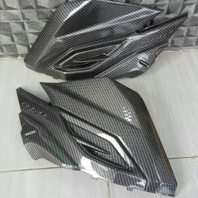 Cover Body Samping Vario 125 150 Led Carbon Wtp Shopee Indonesia