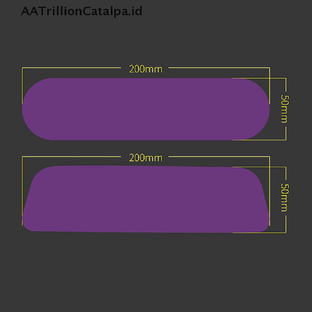 Aa Stiker Film Trillioncatalpa Anti Glare / Kabut Untuk Interior Mobil